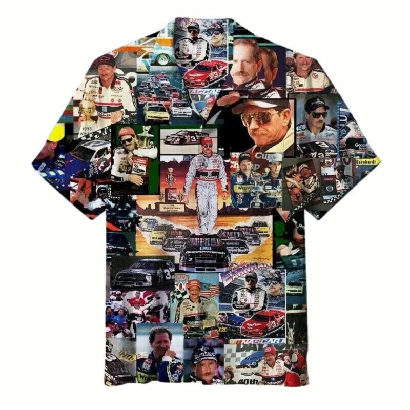 Dale Earnhardt Nascar Hawaiian Shirt 2