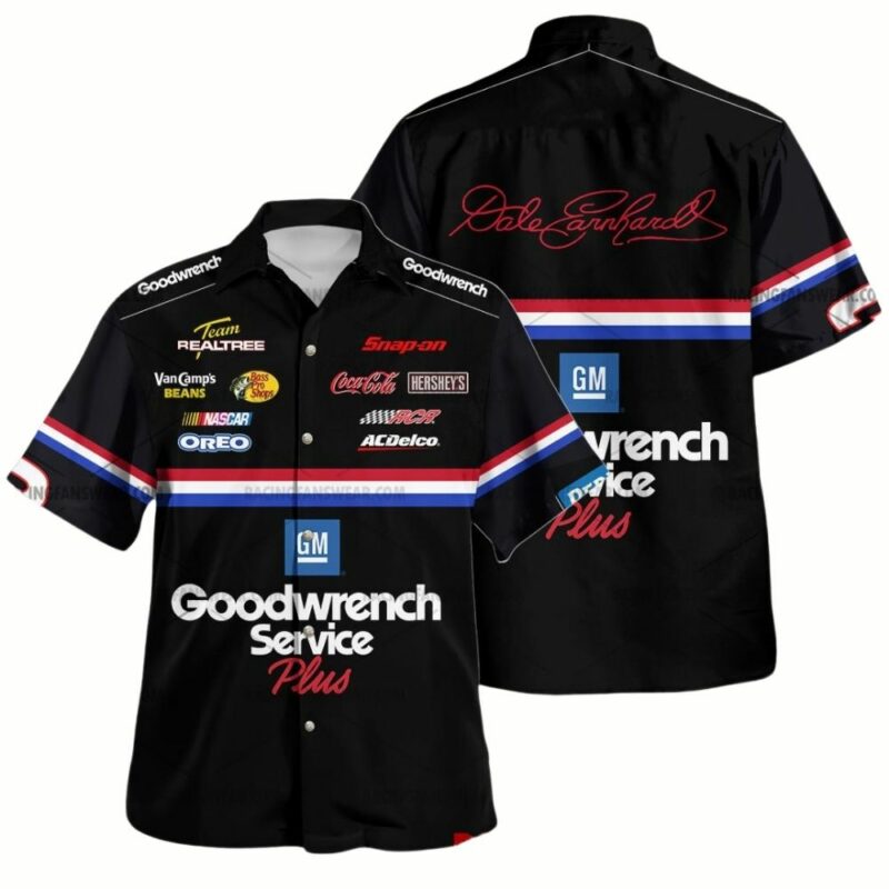 Dale Earnhardt Nascar Racing 90S Gm Goodwrench Service Signature Uniform 1