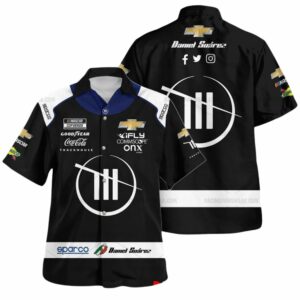 Daniel Suarez Nascar 2022 Racing Chevrolet Uniform Hawaiian Shirt