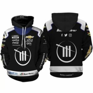 Daniel Suarez Nascar Racing 2022 Chevrolet Coca Cola And Good Year Uniform All Over Print Hoodie