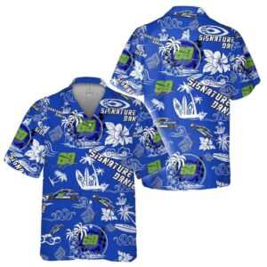 Daniel Suarez Nascar Racing Beach Tropical Hawaiian Shirt