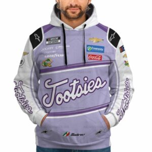 Daniel Suarez Nascar Racing Tootsies Coca Cola And Chevrolet Uniform All Over Print Hoodie