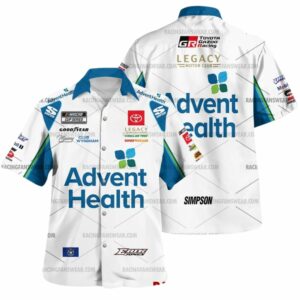 Erik Jones Nascar Racing 2025 Advent Health Uniform Hawaiian Shirt