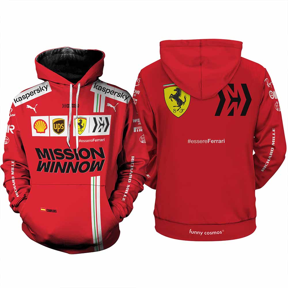 F1 2025 Ferrari 0 Shirt 1