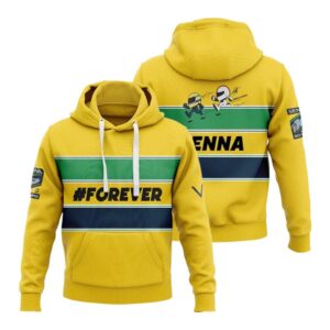 Forever Senna Monaco F1 Team All-over Print Hoodie