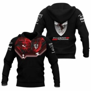 Great Scuderia Ferrari F1 Racing All-over Print Hoodie