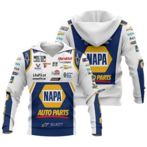 Hendrick Motorsports Auto Parts Chase Elliott All-over Print Hoodie
