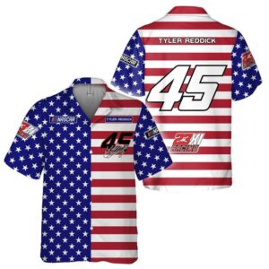 Independence Day Tyler Reddick Nascar Racing Hawaiian Shirt