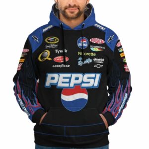 Jeff Gordon 24 Nascar 2008 Racing Pepsi And Dupont All Over Print Hoodie