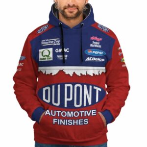 Jeff Gordon 24 Nascar Racing Dupont Uniform All Over Print Hoodie