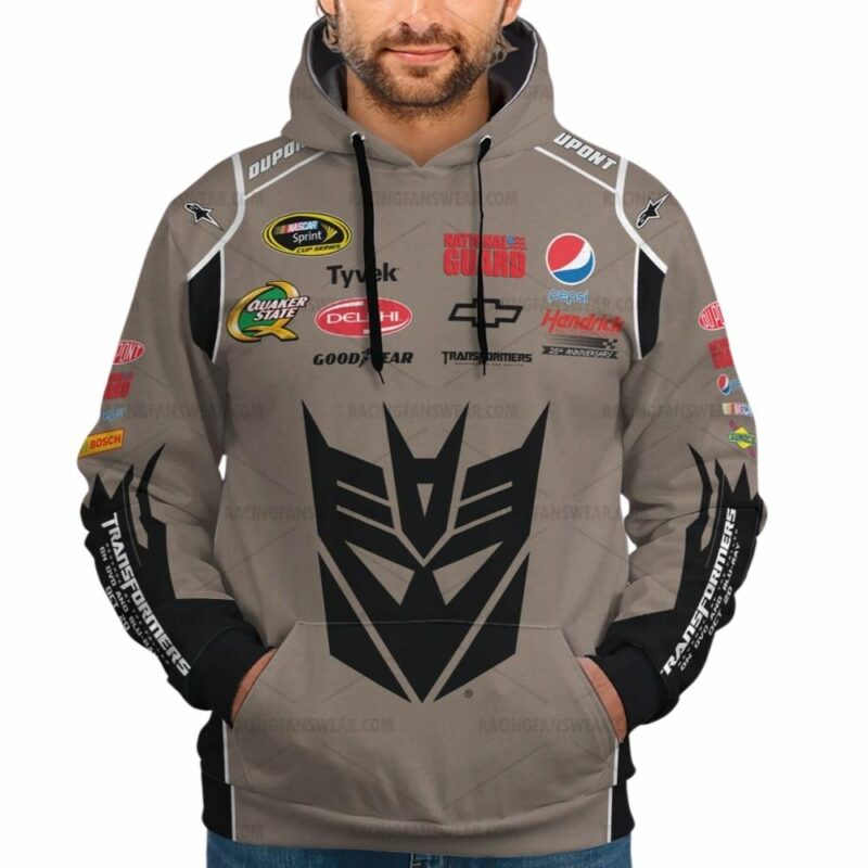 Jeff Gordon 24 Nascar Racing Pepsi Chervolet And Hendrick Motorsport Uniform 3D Hoodie 1