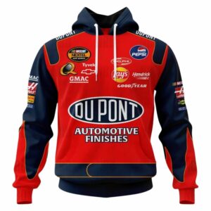 Jeff Gordon Nascar 2007 DuPont Chevrolet Racing Uniform All Over Print Hoodie