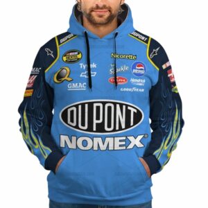 Jeff Gordon Nascar 2007 Racing Dupont Nomex Uniform All Over Print Hoodie