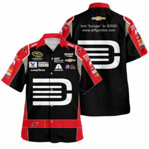 Jeff Gordon Nascar 2014 Racing Chervolet Good Year Pepsi And Hendrick Motorsport Uniform Hawaiian Shirt