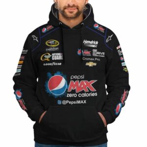 Jeff Gordon Nascar Pepsi Max Racing Uniform All Over Print Hoodie