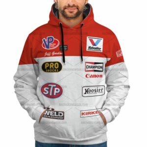 Jeff Gordon Nascar Racing 1990 Uniform All Over Print Hoodie