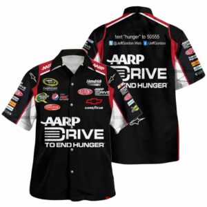 Jeff Gordon Nascar Racing 2012 Uniform Hawaiian Shirt