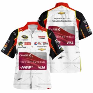 Jeff Gordon Nascar Racing 2013 Uniform Hawaiian Shirt