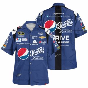 Jeff Gordon Nascar Racing 2014 Uniform Hawaiian Shirt
