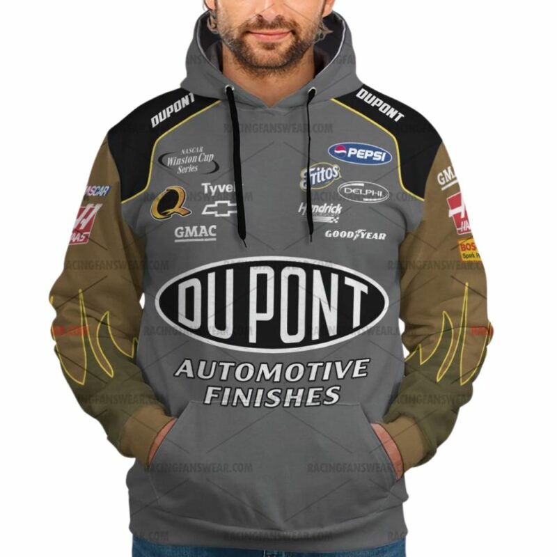 Jeff Gordon Nascar Racing Automotive Finishes 2004 Uniform 3D Hoodie 1
