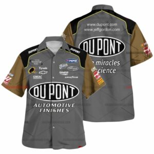 Jeff Gordon Nascar Racing Automotive Finishes 2004 Uniform Hawaiian Shirt