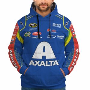 Jeff Gordon Nascar Racing Axalta 2013 Uniform All Over Print Hoodie