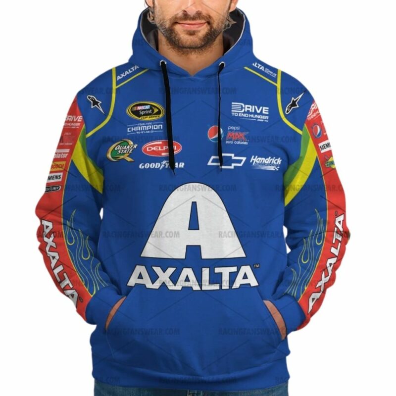 Jeff Gordon Nascar Racing Axalta 2013 Uniform 3D Hoodie 1