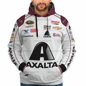 Jeff Gordon Nascar Racing Axalta 2014 Uniform All Over Print Hoodie