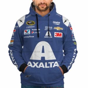 Jeff Gordon Nascar Racing Axalta 2015 Uniform All Over Print Hoodie