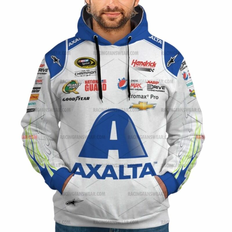 Jeff Gordon Nascar Racing Axalta Hendrick Motorsport 2013 Uniform 3D Hoodie 1