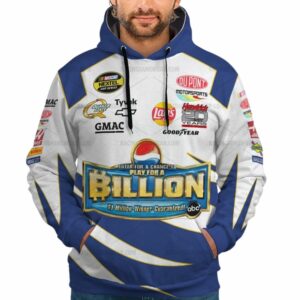 Jeff Gordon Nascar Racing Billion Pepsi And Dupont Uniform All Over Print Hoodie