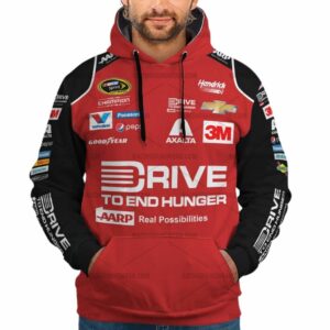 Jeff Gordon Nascar Racing Drive To End Hunger Uniform All Over Print Hoodie