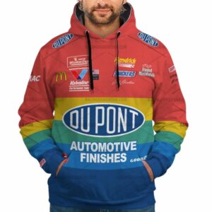 Jeff Gordon Nascar Racing Dupont 1994 Uniform All Over Print Hoodie