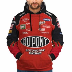 Jeff Gordon Nascar Racing Dupont 2003 Uniform All Over Print Hoodie
