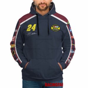 Jeff Gordon Nascar Racing Dupont Uniform All Over Print Hoodie