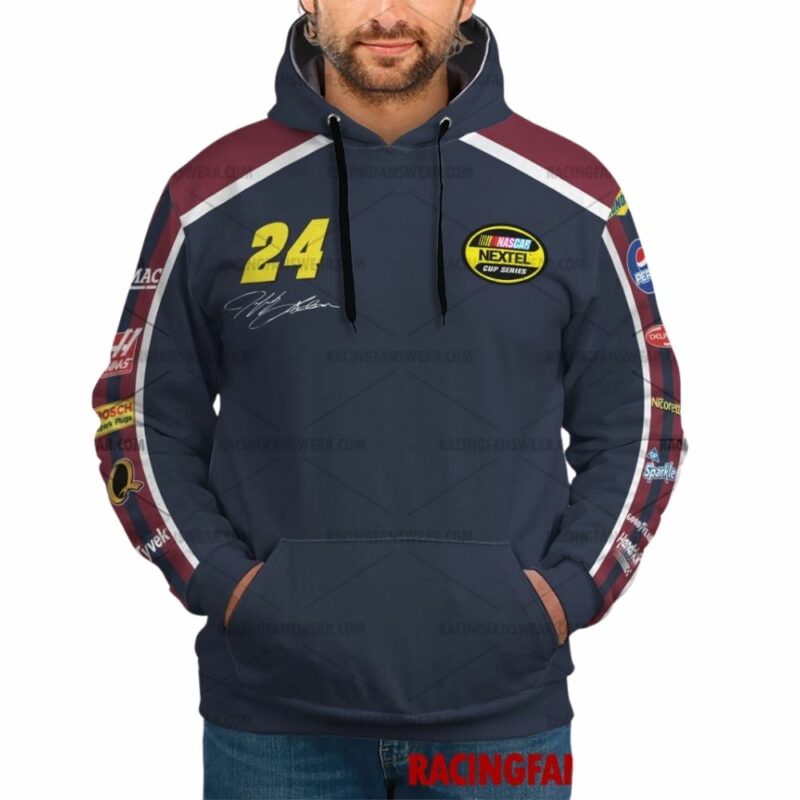 Jeff Gordon Nascar Racing Dupont Uniform 3D Hoodie 1