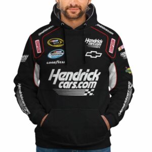 Jeff Gordon Nascar Racing HendrickCars Uniform All Over Print Hoodie