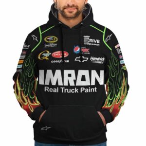 Jeff Gordon Nascar Racing Imron Real Truck Paint Uniform All Over Print Hoodie
