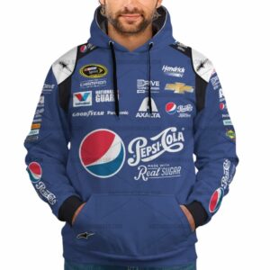 Jeff Gordon Nascar Racing Pepsi Cola 2014 Uniform All Over Print Hoodie