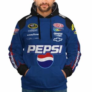Jeff Gordon Nascar Racing Pepsi Uniform All Over Print Hoodie