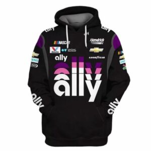 Jimmie Johnson Hendrick Motorsports Nascar Ally All Over Print Hoodie