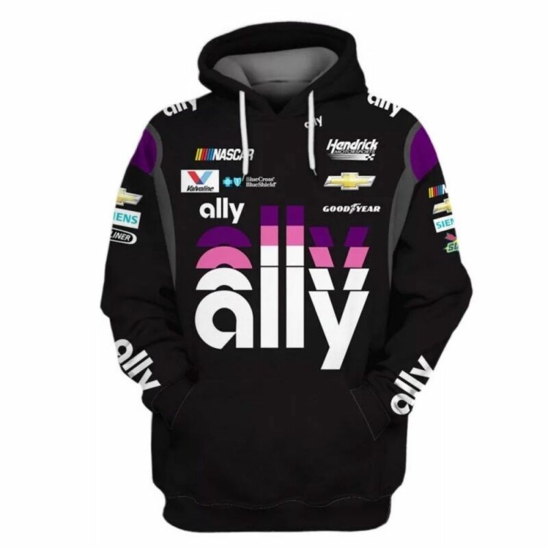 Jimmie Johnson Hendrick Motorsports Nascar Ally 3D Hoodie 1