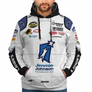 Jimmie Johnson Nascar Racing 2007 Uniform All Over Print Hoodie