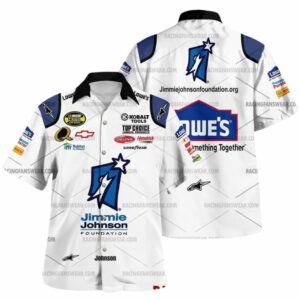 Jimmie Johnson Nascar Racing 2007 Uniform Hawaiian Shirt