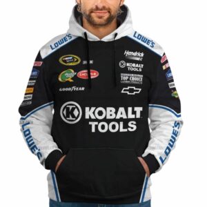 Jimmie Johnson Nascar Racing 2011 Kobalt Tools Uniform All Over Print Hoodie