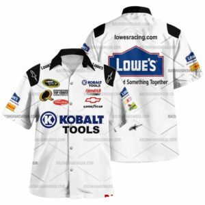 Jimmie Johnson Nascar Racing Kobalt Tools 2009 Uniform Hawaiian Shirt