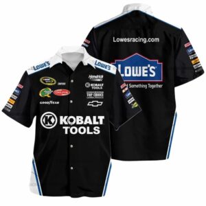 Jimmie Johnson Nascar Racing Kobalt Tools 2011 Uniform Hawaiian Shirt