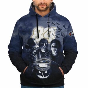 Jimmie Johnson Nascar Racing With Friends Horror Halloween All Over Print Hoodie