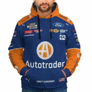 Joey Logano 22 Nascar 2023 Autotrader Racing Uniform All Over Print Hoodie