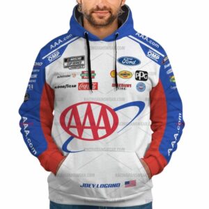 Joey Logano Nascar Racing 2025 Uniform All Over Print Hoodie